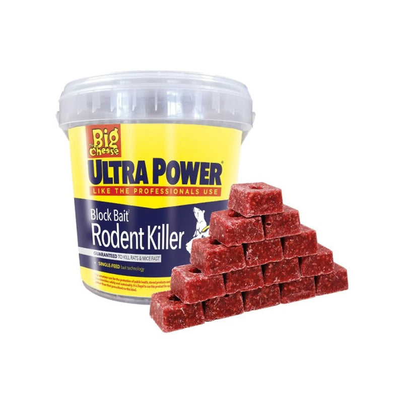 The Big Cheese - Ultra Power Block Bait Rodent Killer