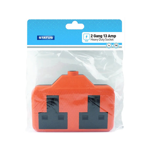 Status 2 Gang 13 Amp Heavy Duty Socket