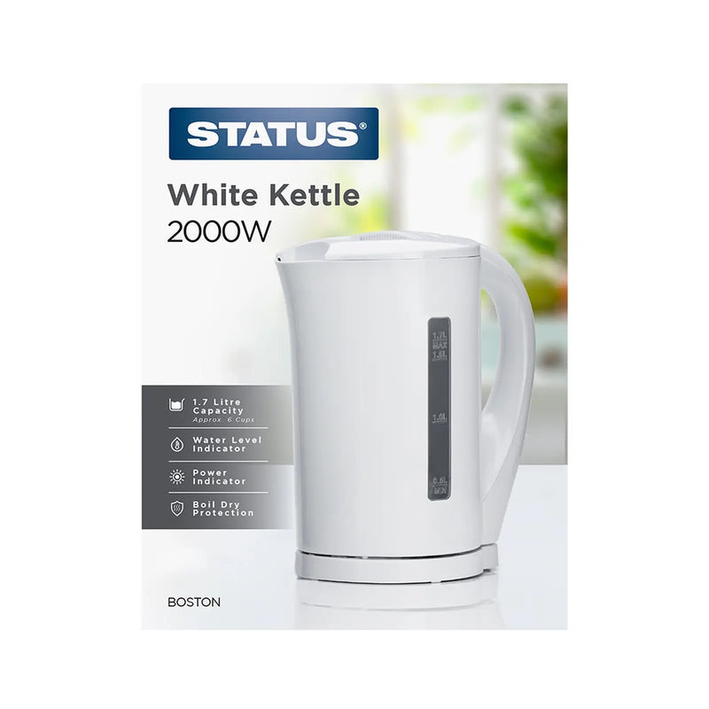 Status Boston White Kettle 1.7L