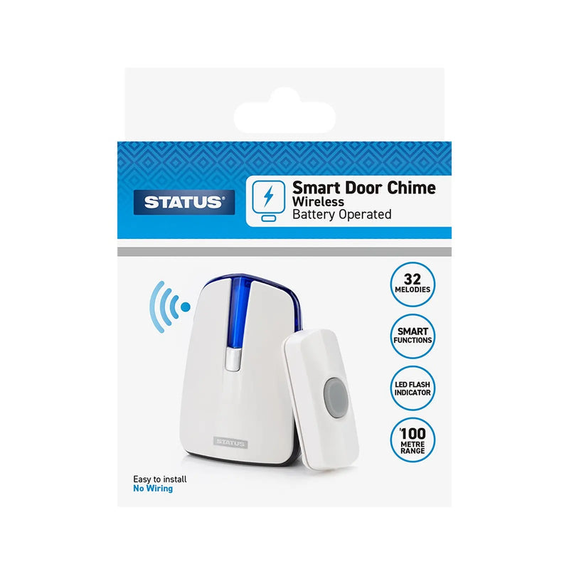 Status Smart Door Chime Battery Cable Free