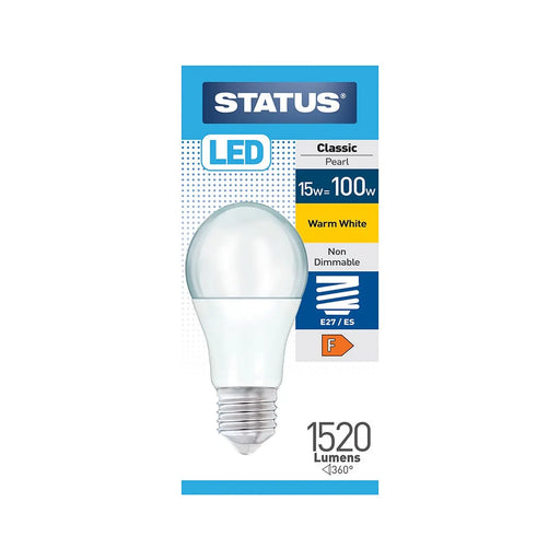 Status Warm White 100w Large Screw
