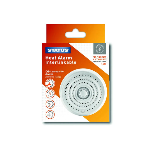 Status Interlinkable Heat Alarm