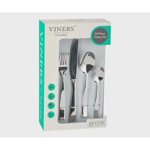 VINERS VIN EVERYDAY PURITY 18/0 24PC CUTLERY SET