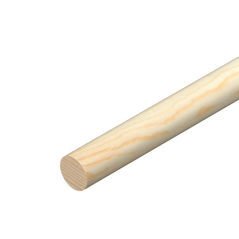 Cheshire Mouldings Pine Dowel 12 x 12 x 2400mm