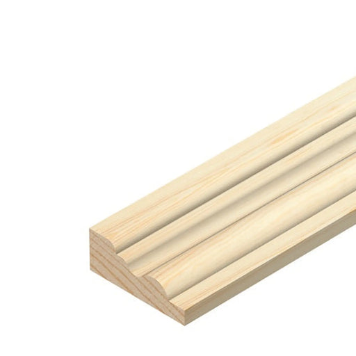 Cheshire Mouldings Barrel Mould Pine Decorative 21x9x2400mm