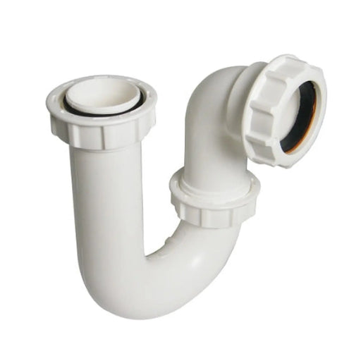 Floplast white P trap 76mm seal x 40mm TP47