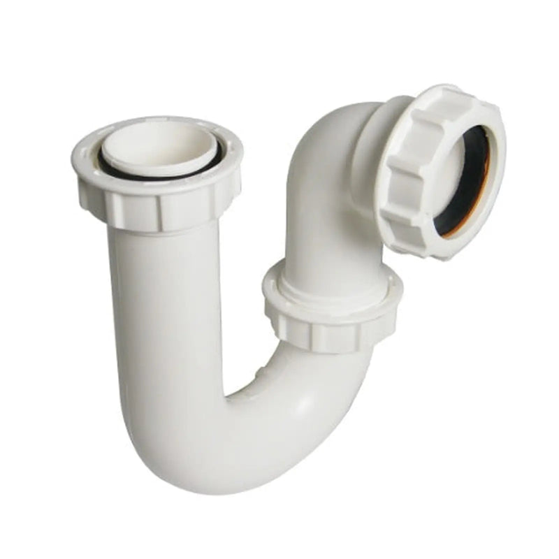 Floplast white P trap 76mm seal x 40mm TP47