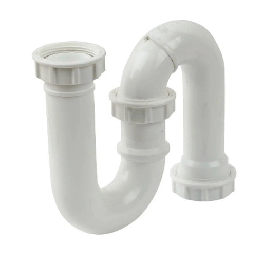Floplast white S trap 76mm seal x 40mm TS47