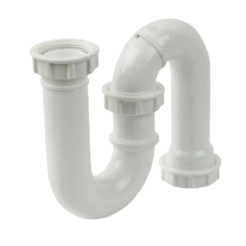 Floplast white S trap 76mm seal x 40mm TS47