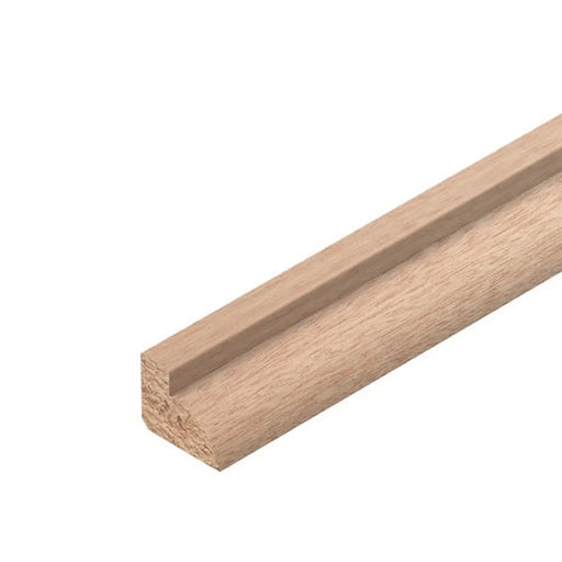 Cheshire Mouldings Red Hardwood Glass Bead 15 x 9 x 2400mm