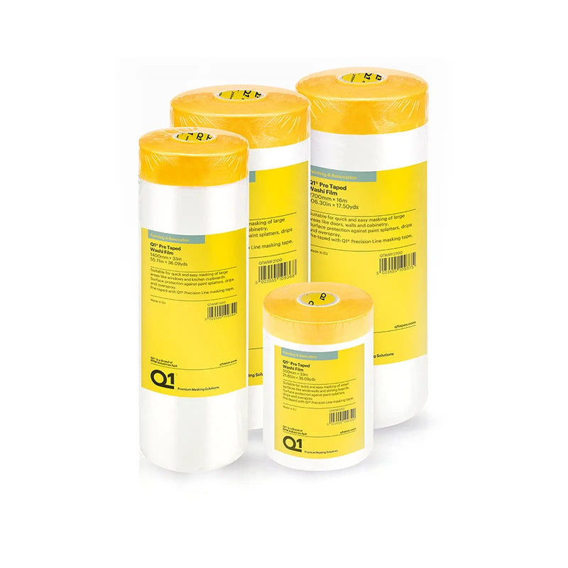 Q1 Pre Taped Washi Film 106.30in x 17.50yds (2700mm X 16m)