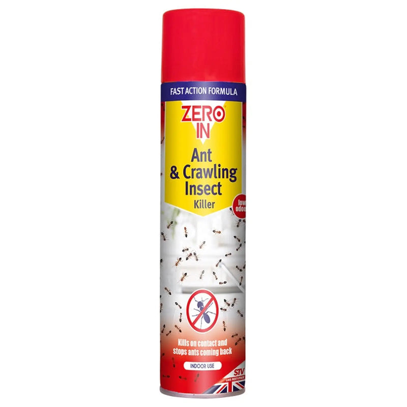 ZERO IN Ant & Crawling Insect Killer Spray 300Ml