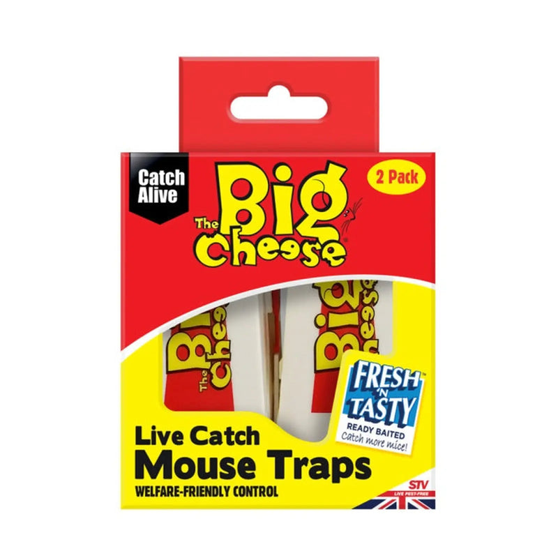 BIG CHEESE Live Catch Mouse Traps