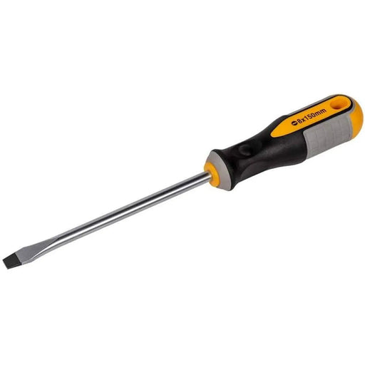 Roughneck Slotted Screw Driver 8mm x 150mm