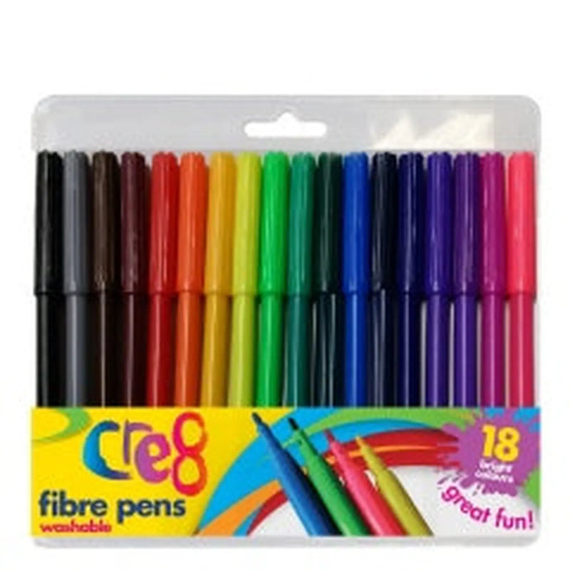 Cre8 Fibre Tip Pens 20pk