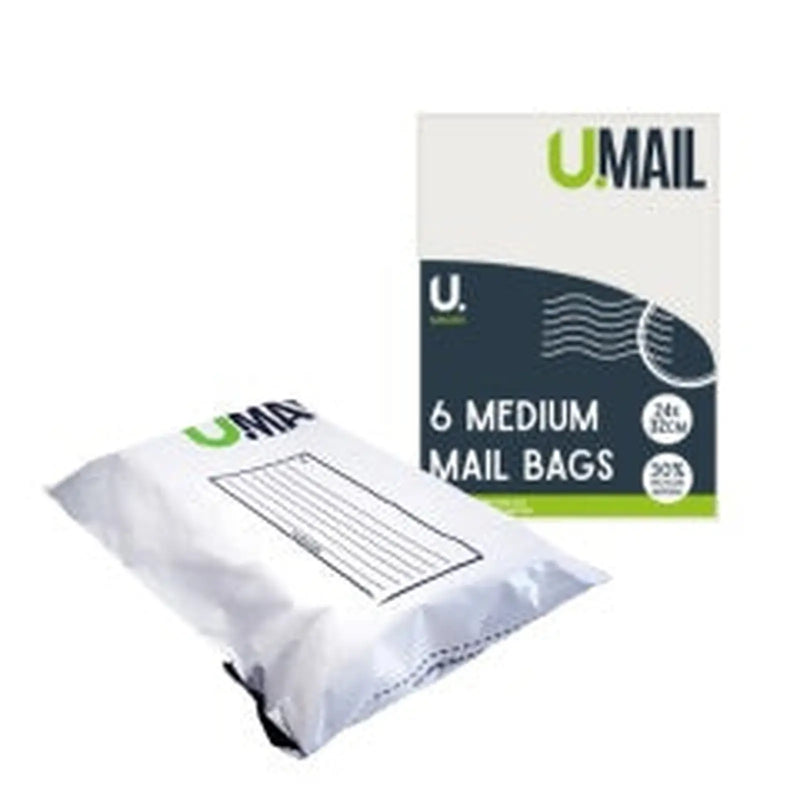 U.Mailing Mail Bags Medium 24x32cm, 6pk