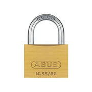 ABUS Mechanical Brass Padlock 55mm Heavy Duty