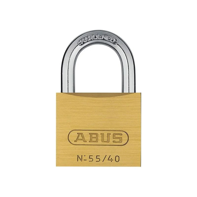 ABUS Mechanical Brass Padlock Keyed Alike 55/40mm