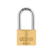 ABUS Mechanical Brass Padlock with Long Shackle