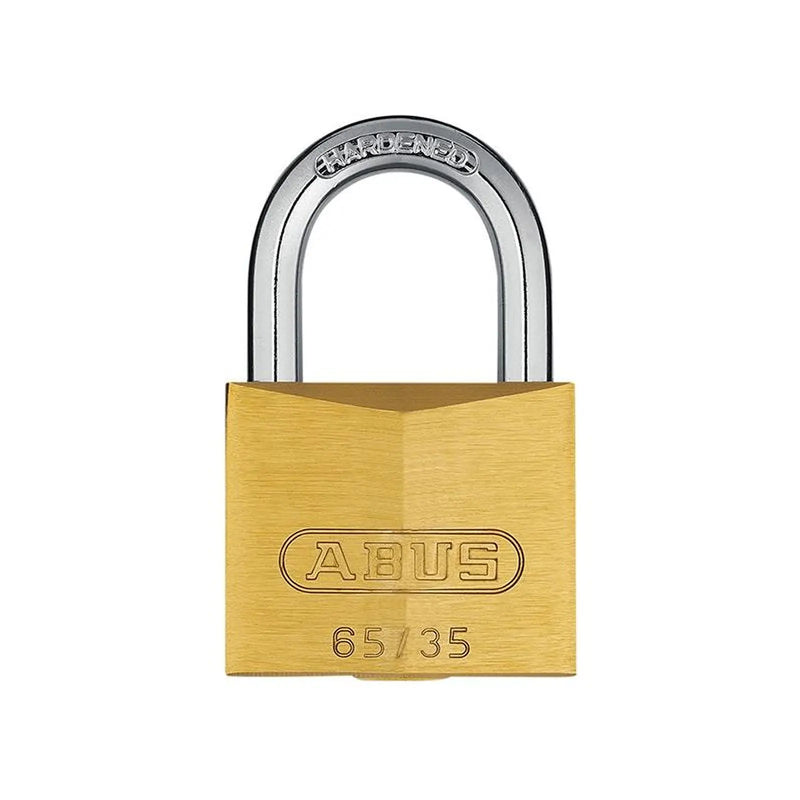 ABUS Mechanical Brass Padlock 65mm Heavy Duty