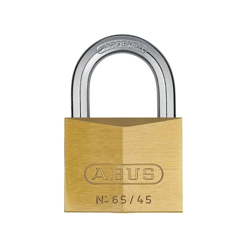 ABUS Mechanical Brass Padlock 65/45mm Heavy Duty