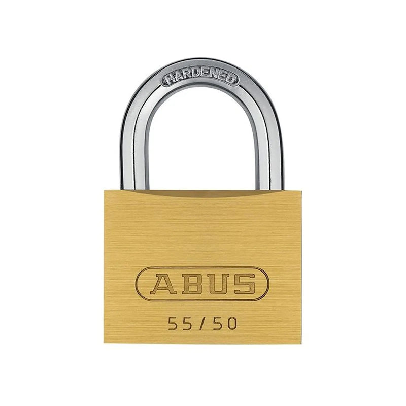 ABUS Mechanical Brass Padlock Keyed Alike 55mm