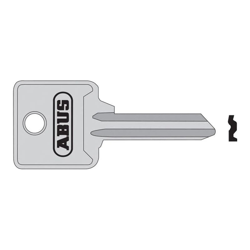 ABUS Mechanical 85/40 Right Hand Key Blank