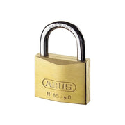 ABUS Mechanical Brass Padlock 85/60mm Heavy Duty