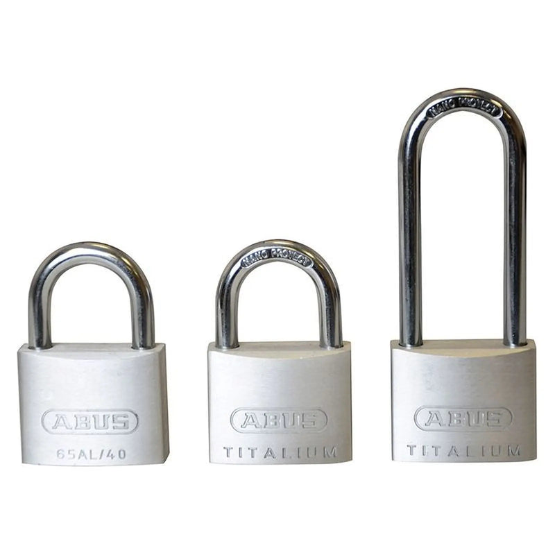 ABUS Mechanical TITALIUM Padlock Triple Pack