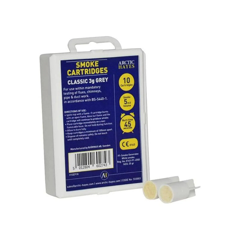 Arctic Hayes Smoke Cartridges Classic 3g Grey
