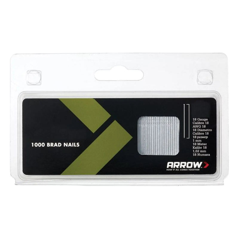 Arrow BN1824 Brad Nails 38mm Galvanised Pack of 1000