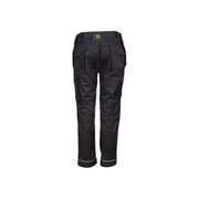 Apache Black Holster Trousers Heavy Duty Workwear