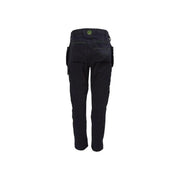 Apache Black Stretch Holster Trousers with Safety Features