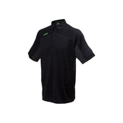 Apache Langley Black Performance Polo Shirt