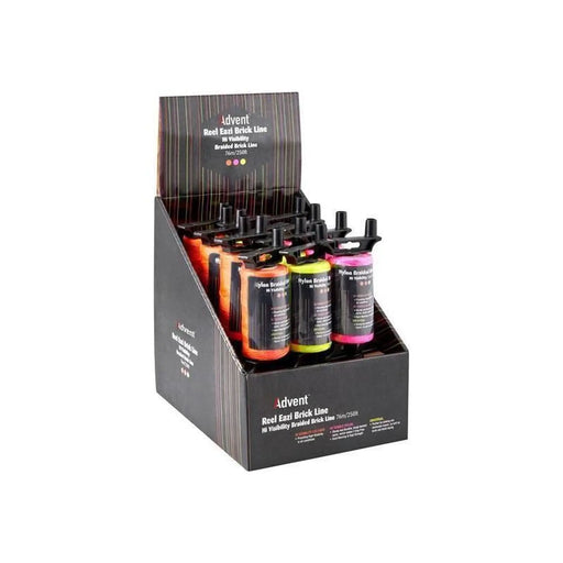 Advent Brick Line Display Box of 12 Heavy Duty Tools
