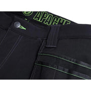 Apache Black Stretch Holster Shorts with Heavy Duty Design