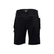 Apache Black Stretch Holster Shorts with Heavy Duty Design