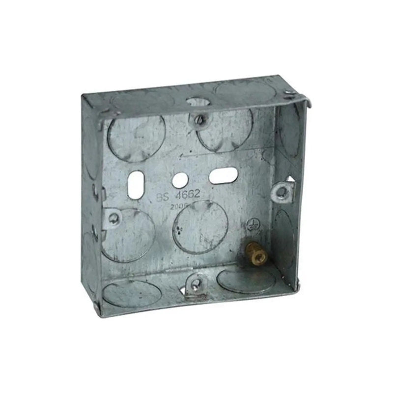Axiom Electrical Metal Switch Box 16mm Pack of 20