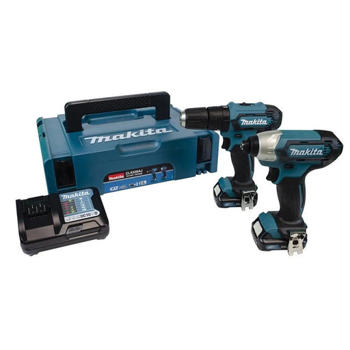 Makita CLX228AJ 12Vmax CXT Twin Pack 12V 2 x 2.0Ah