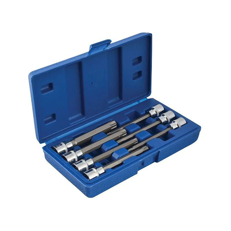 BlueSpot Tools 3/8in Drive Extra Long TORX Socket Set