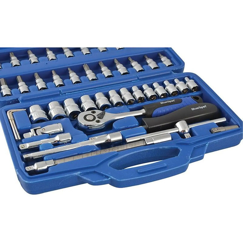BlueSpot Tools 46 Piece Socket Set Heavy Duty