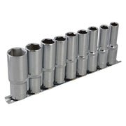 BlueSpot Tools 1/2in Drive Deep Socket Set