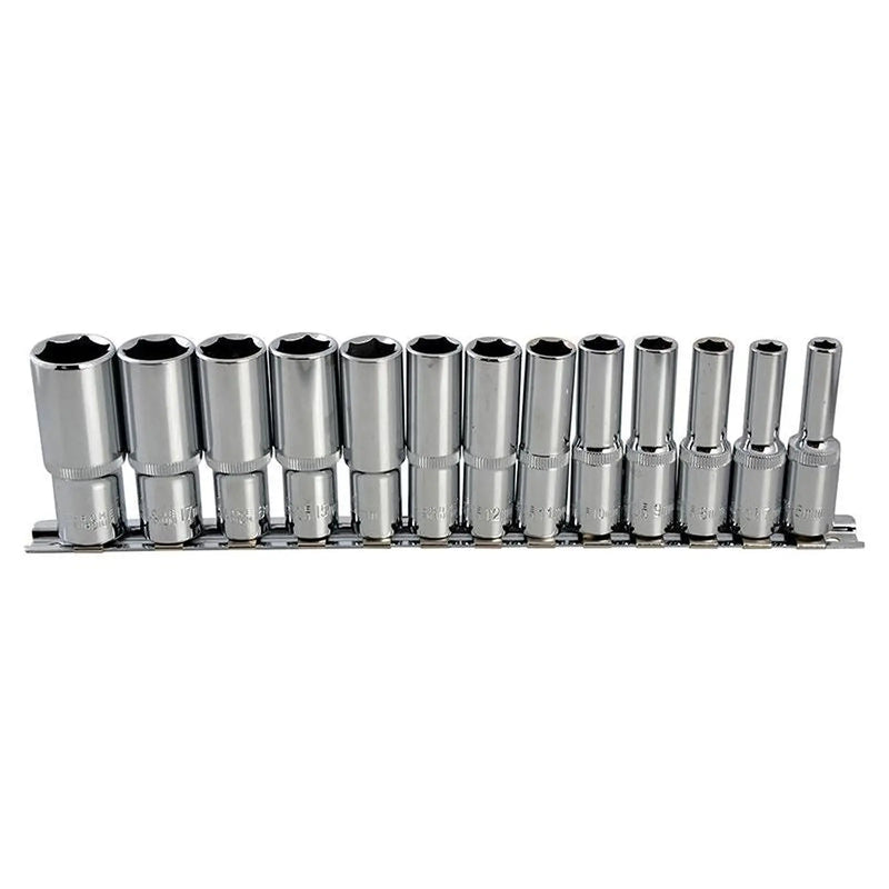 BlueSpot Tools 3/8in Drive Deep Socket Set