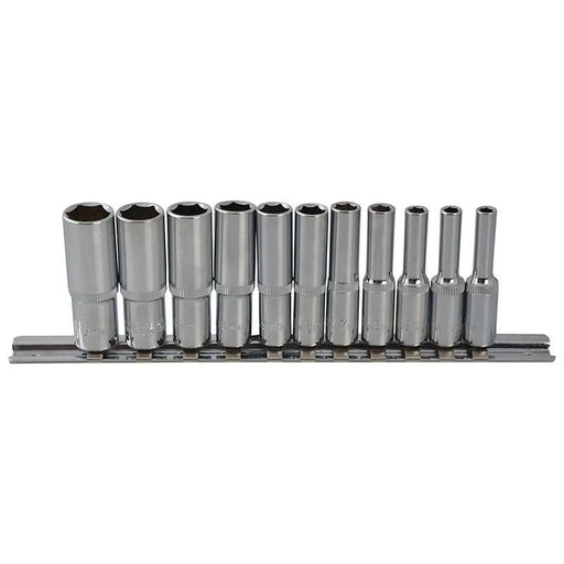 BlueSpot Tools 1/4in Drive Deep Socket Set