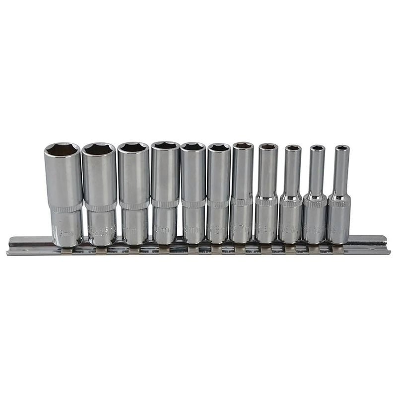 BlueSpot Tools 1/4in Drive Deep Socket Set