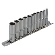 BlueSpot Tools 1/4in Drive Deep Socket Set