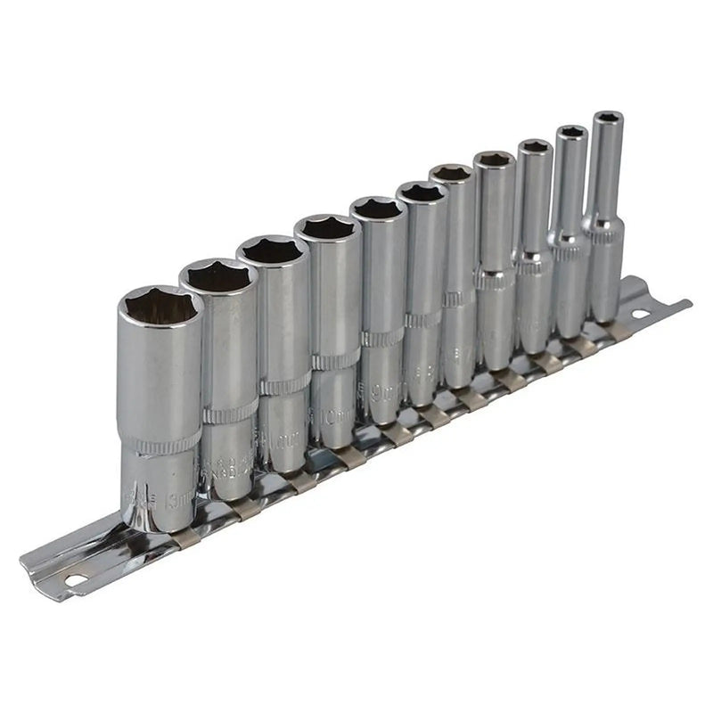 BlueSpot Tools 1/4in Drive Deep Socket Set