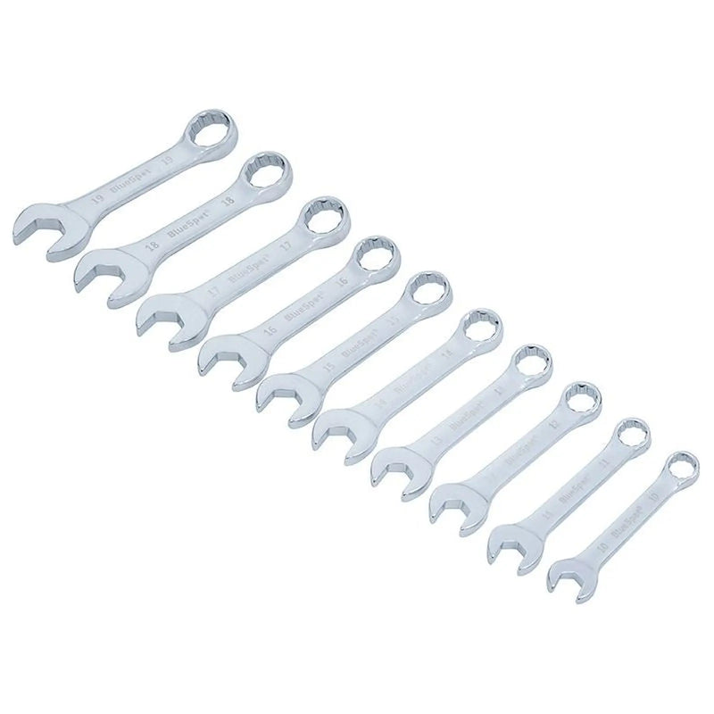 BlueSpot Tools Stubby Combination Spanner Set