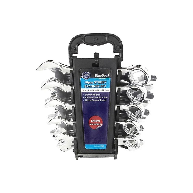 BlueSpot Tools Stubby Combination Spanner Set
