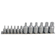 BlueSpot Tools 12 Piece Mixed Drive TORX Socket Set